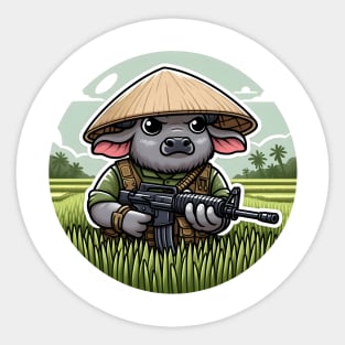 Tactical Buffalo Sticker